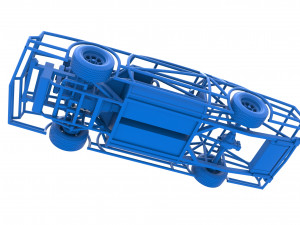 Exo car Scale 1 to 25 3D प्रिंट मॉडल