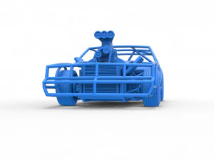 Exo car Scale 1 to 25 3D Print Model