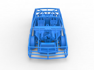 Exo car Scale 1 to 25 3D प्रिंट मॉडल