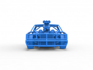 Exo car Scale 1 to 25 3D प्रिंट मॉडल