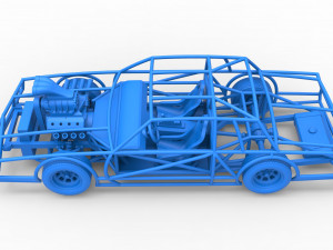 Exo car Scale 1 to 25 3D प्रिंट मॉडल