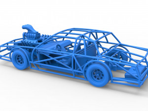Exo car Scale 1 to 25 3D प्रिंट मॉडल