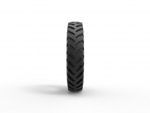 Military tire 10 Scale 1 to 25 3D-printmodel