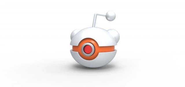 Reddit orb 3D Print Model .c4d .max .obj .3ds .fbx .stl .blend 