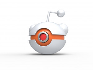 Reddit orb 3D प्रिंट मॉडल