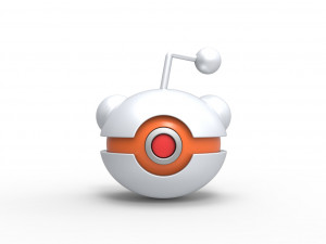 Reddit orb 3D प्रिंट मॉडल