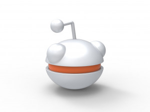Reddit orb 3D प्रिंट मॉडल