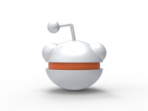 Reddit orb 3D प्रिंट मॉडल