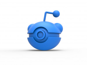 Reddit orb 3D प्रिंट मॉडल