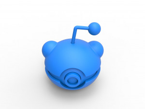 Reddit orb 3D प्रिंट मॉडल