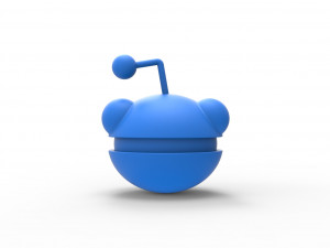 Reddit orb 3D प्रिंट मॉडल
