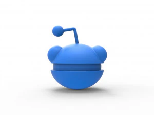 Reddit orb 3D Print Model