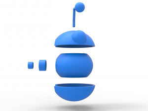 Reddit orb 3D प्रिंट मॉडल