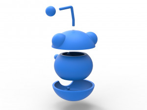 Reddit orb 3D प्रिंट मॉडल