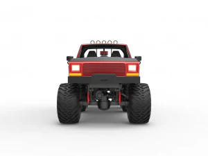 Monster Truck 6x6 concept Scale 1 to 25 3D Print Model