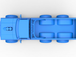 Monster Truck 6x6 concept Scale 1 to 25 3D Принт Модель