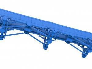 Chassis of 6x6 Monster Truck Version 3 Scale 1 to 25 Modello di stampa 3D