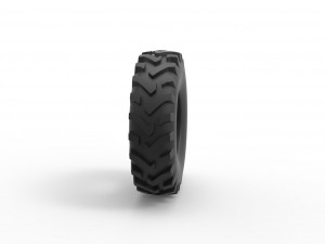 Offroad tire 83 Scale 1 to 25 Model Cetak 3D