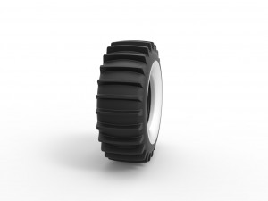 SHERP whitewall tire 1 Scale 1 to 25 3D प्रिंट मॉडल