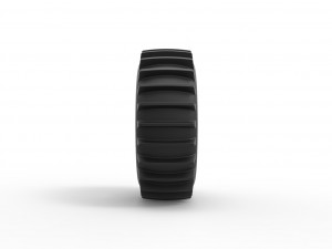 SHERP whitewall tire 1 Scale 1 to 25 3D प्रिंट मॉडल