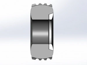 SHERP whitewall tire 2 Scale 1 to 25 3D Print Model