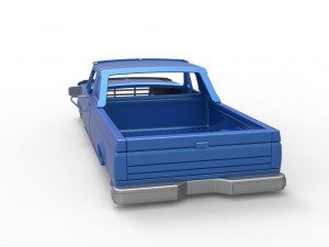 Shell of vintage Monster Truck Version 4 Scale 1 to 25 3D-printmodel