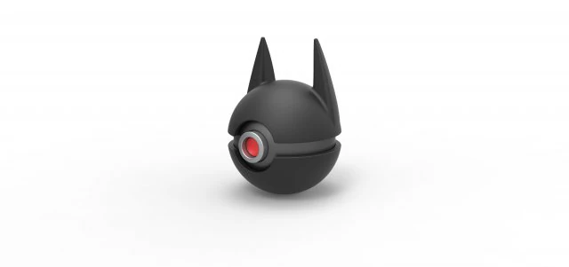 Sfera Batman versione 2 Modello di stampa 3D .c4d .max .obj .3ds .fbx .stl .blend 