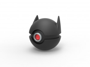 Batman orb Version 3 Model Cetak 3D