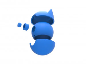 Bat orb Version 3 3D Print Model