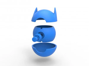 Bat orb Version 3 3D Print Model