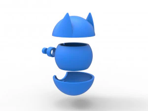 Bat orb Version 3 3D Print Model