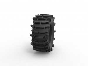 Offroad tire 85 Scale 1 to 25 3D 프린트 모델