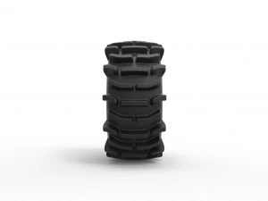 Offroad tire 85 Scale 1 to 25 3D Print Model