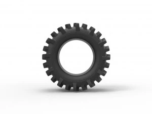 Offroad tire 85 Scale 1 to 25 3D Print Model