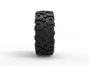Offroad tire 86 Scale 1 to 25 3D प्रिंट मॉडल