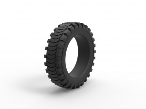 Military tire 13 Scale 1 to 25 3D 프린트 모델