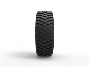 Offroad tire 88 Scale 1 to 25 3D Print Model