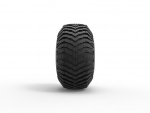 Offroad tire 90 Scale 1 to 25 3Dプリントモデル