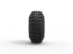 Offroad tire 95 Scale 1 to 25 3D Принт Модель