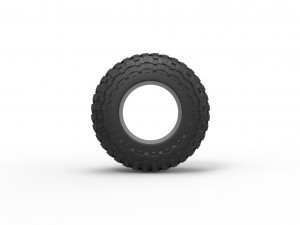 Offroad tire 96 Scale 1 to 25 Model Cetak 3D
