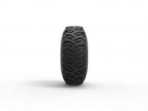 Offroad tire 97 Scale 1 to 25 3D-printmodel