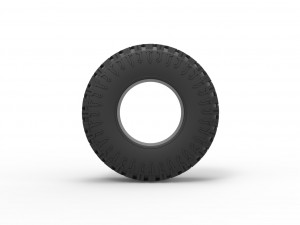 Offroad tire 103 Scale 1 to 25 3D प्रिंट मॉडल