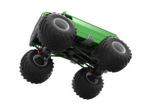 Monster Truck Van Scale 1 to 25 Modello di stampa 3D