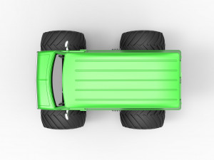 Monster Truck Van Scale 1 to 25 Modello di stampa 3D