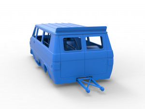 Dragster Van Scale 1 to 25 3D Принт Модель