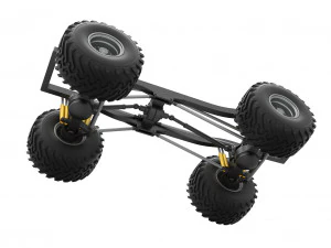 Chassis of vintage Ranger monster truck Scale 1 to 25 3D Print Model