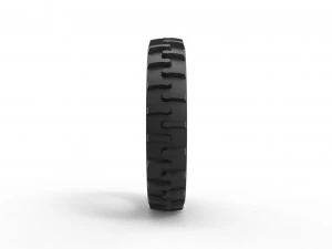 Tractor Cup tire Version 2 Scale 1 to 25 3D Print Model