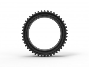 Tractor Cup tire Version 2 Scale 1 to 25 Model do druku 3D