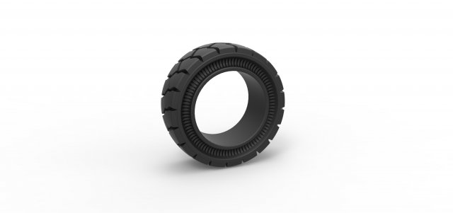 Tractor Cup tire Version 4 Scale 1 to 25 3D Принт Модель .c4d .max .obj .3ds .fbx .stl .blend 