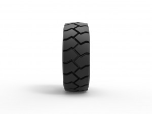 Tractor Cup tire Version 4 Scale 1 to 25 3D Принт Модель